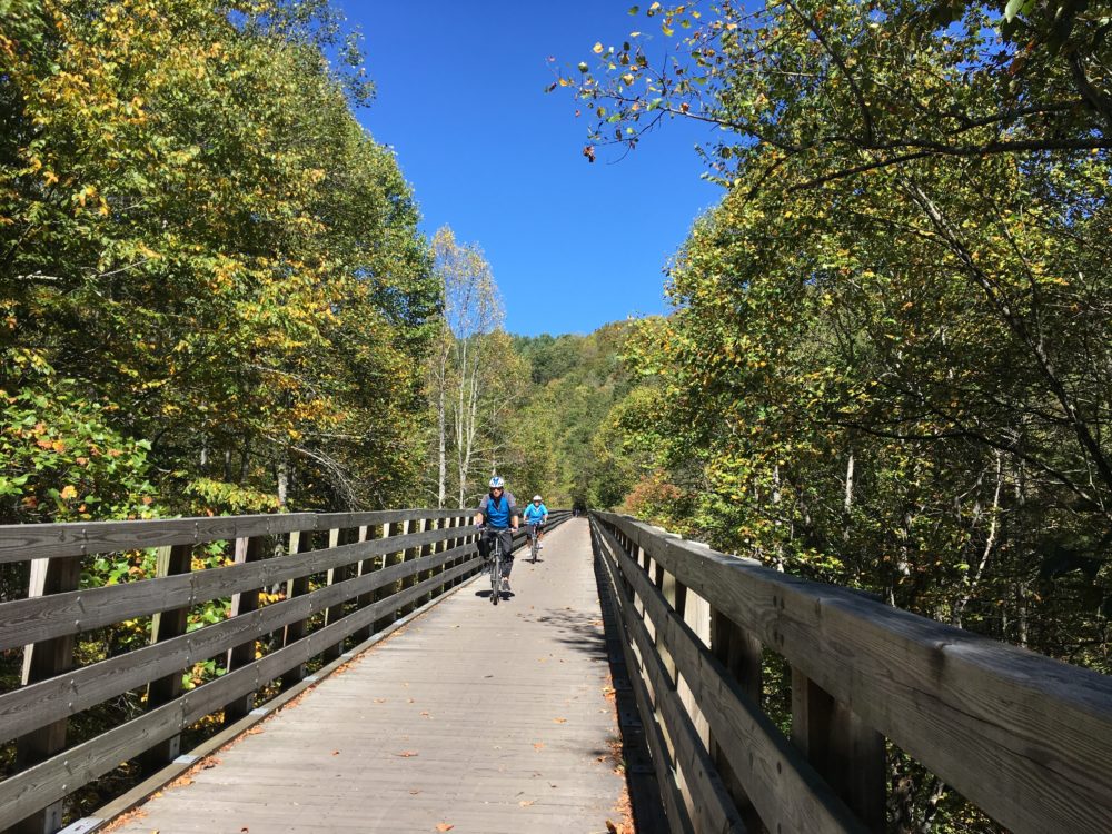 Virginia Creeper Trail, Rails-to-Trails Conservancy, ultra running, self-supported ultra