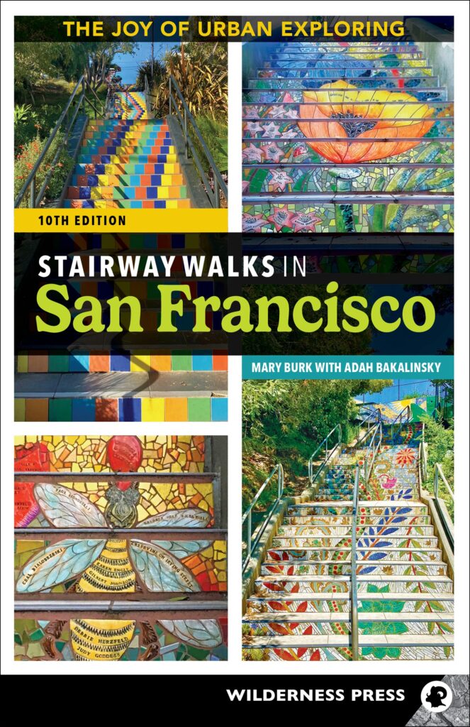 book cover of stairway walks in San Francisco