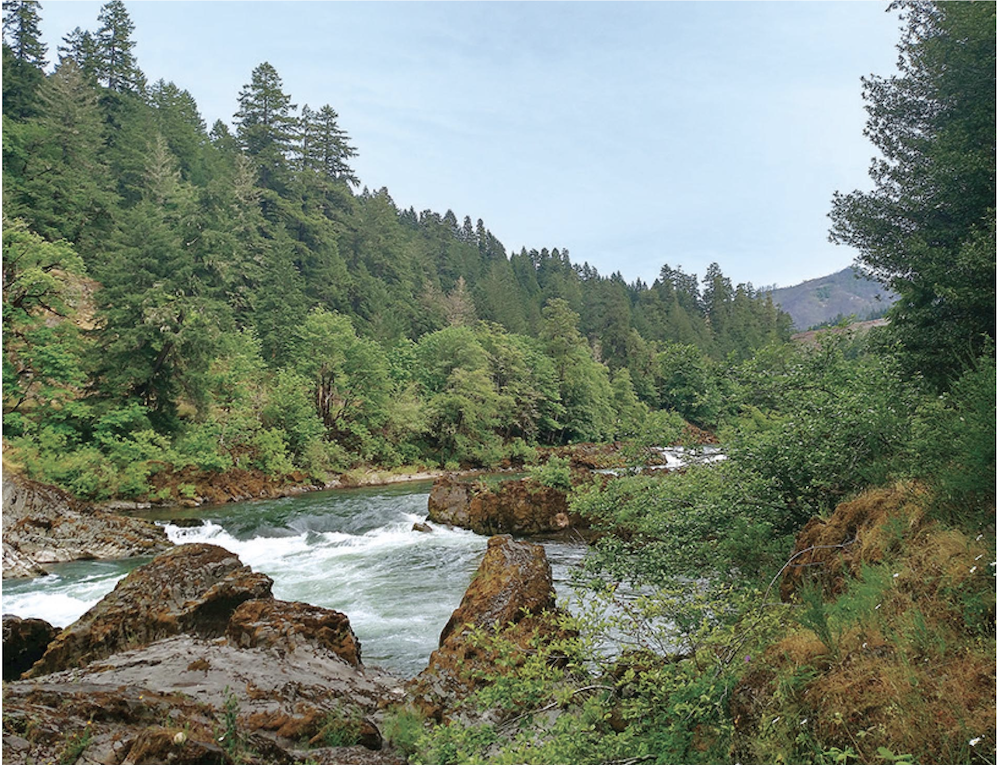 Landscape picture from Backpacking Oregon